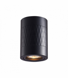 Bima Arte Round Black 1xGU10 Eko-Light ML7687