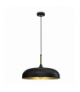 Lampa wisząca LINCOLN BLACK/GOLD 1xE27 45cm Milagro MLP7898