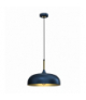 Lampa wisząca LINCOLN BLUE/GOLD 1xE27 35cm Milagro MLP8033