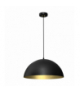 Lampa wisząca BETA BLACK/GOLD 1xE27 45cm Milagro MLP7973