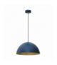 Lampa wisząca BETA NAVY BLUE/GOLD 1xE27 35cm Milagro MLP8288