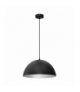 Lampa wisząca BETA BLACK/WHITE 1xE27 35cm Milagro MLP8954