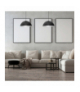 Lampa wisząca BETA BLACK/WHITE 1xE27 45cm Milagro MLP8955