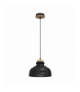 Lampa wisząca ASMUND BLACK 1xE27 20cm Milagro MLP8297