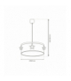 Lampa wisząca STAR 1xE27 Milagro MLP8280