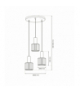 Lampa wisząca CRISTAL 3xE27 Milagro MLP8362