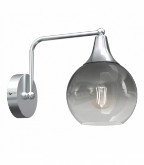 Kinkiet MONTE SILVER 1xE27 Milagro MLP8319