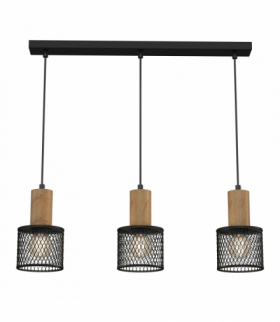 Lampa wisząca SOBRESA 3xE27 Milagro MLP8560