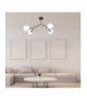 Lampa sufitowa JOY BLACK 4xE14 Milagro MLP7529