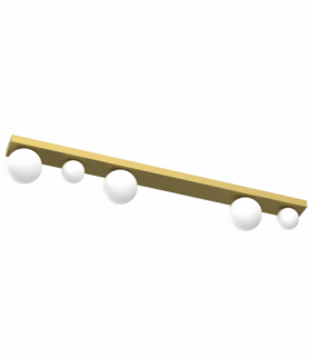 Lampa sufitowa BIBIONE GOLD 5xG9 Milagro MLP8398