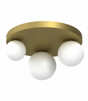 Lampa sufitowa BIBIONE GOLD 3xG9 Milagro MLP8395