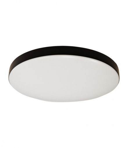 PLAFON LED Z CZUJNIKIEM MAYA BLACK 13W PIR Ø330 mm, Neutralna 4000K, 1650lm, Milagro ML7970