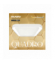 Plafon QUADRO WHITE 66W, 3000K÷6000K, 7050lm, Milagro ML7931