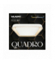 Plafon QUADRO GOLD 66W, 3000K÷6000K, 7050lm, Milagro ML7933