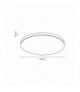 Plafon Slimi 24W 4000K Czarny, Neutralna 4000K, 3100 Lm, Eko-Light ML9089