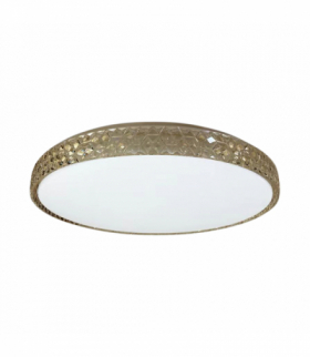 Plafoniera SHINY AMBER 34W Ø490 mm, Neutralna 4000K, 3500lm, Milagro ML7448