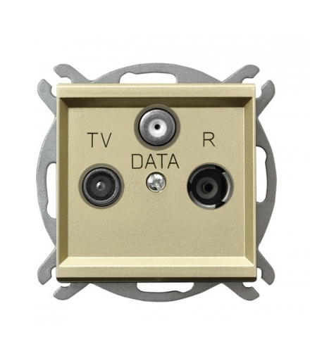 SONATA GPA-RD/m/39 Gniazdo RTV-DATA , SZAMPAŃSKI ZŁOTY