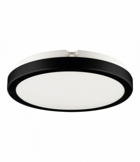 Plafon Vera 24W 4000K Czarny IP65, Neutralna 4000K, 2600lm, Eko-Light EKP0473