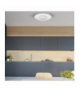 Plafoniera LED ZONDA SILVER 48W z wentylatorem, 3000K÷6000K, , Milagro ML8503
