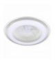 Plafoniera LED ZONDA SILVER 48W z wentylatorem, 3000K÷6000K, , Milagro ML8503