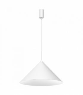 Lampa wisząca CAPITAL WHITE Ø46cm 1xGX53, Milagro MLP0953