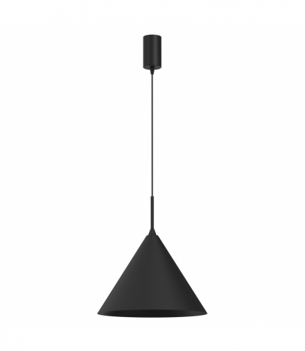 Lampa wisząca CAPITAL BLACK Ø32cm 1xGX53, Milagro MLP0958