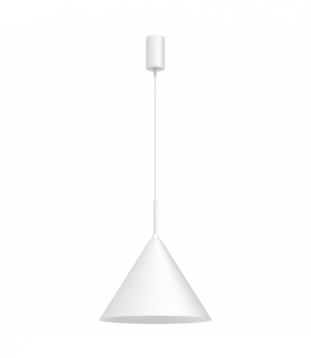 Lampa wisząca CAPITAL WHITE Ø32cm 1xGX53, Milagro MLP0959