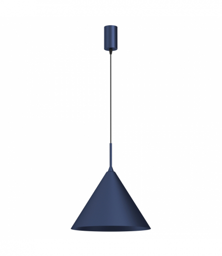 Lampa wisząca CAPITAL NAVY BLUE Ø32cm 1xGX53, Milagro MLP0962