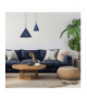 Lampa wisząca CAPITAL NAVY BLUE Ø32cm 1xGX53, Milagro MLP0962