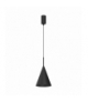 Lampa wisząca CAPITAL BLACK Ø17cm 1xGX53, Milagro MLP0964