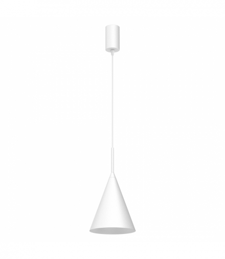 Lampa wisząca CAPITAL WHITE Ø17cm 1xGX53, Milagro MLP0965