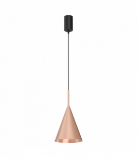 Lampa wisząca CAPITAL ROSE GOLD Ø17cm 1xGX53, Milagro MLP0966
