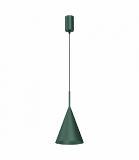 Lampa wisząca CAPITAL GREEN Ø17cm 1xGX53, Milagro MLP0967