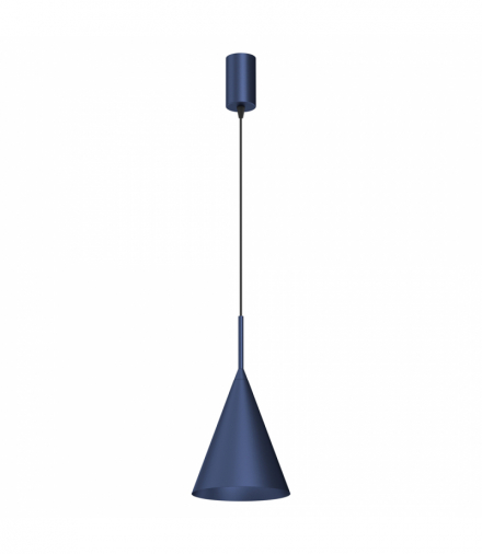 Lampa wisząca CAPITAL NAVY BLUE Ø17cm 1xGX53, Milagro MLP0968
