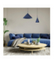 Lampa wisząca CAPITAL NAVY BLUE Ø17cm 1xGX53, Milagro MLP0968