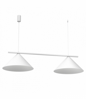 Lampa wisząca CAPITAL BIAŁY 2XGX53, Milagro MLP0943