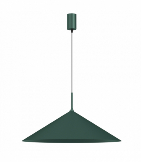 Lampa wisząca CAPITAL ZIELONY 1XGX53, Milagro MLP0949