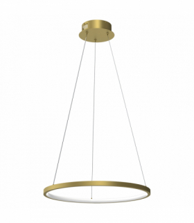 Lampa wisząca ROTONDA GOLD 27W LED, Neutralna 4000K, 1350 Lm, Milagro ML7941