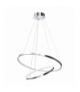 Lampa wisząca ROTONDA CHROME 51W LED, Neutralna 4000K, 2550 Lm, Milagro ML7943