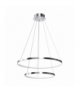 Lampa wisząca ROTONDA CHROME 51W LED, Neutralna 4000K, 2550 Lm, Milagro ML7943