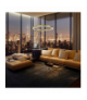 Lampa wisząca GALAXIA GOLD 26W LED, Ciepła 3500K, 1560lm, Milagro ML8421