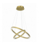 Lampa wisząca GALAXIA GOLD 46W LED, Ciepła 3500K, 2760lm, Milagro ML8423