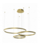 Lampa wisząca GALAXIA GOLD 85W LED, Ciepła 3500K, 5100lm, Milagro ML8790