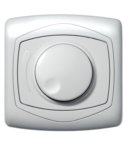 TON ŁP-8CA/00 Ściemniacz przyciskowo-obrotowy przystosowany do obciążenia żarowego, BIAŁY