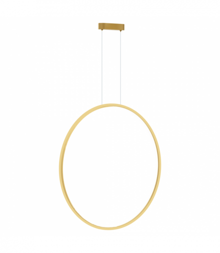 Lampa wisząca Saturno Gold 46W LED, Neutralna 4000K, 2500lm, Milagro ML8857