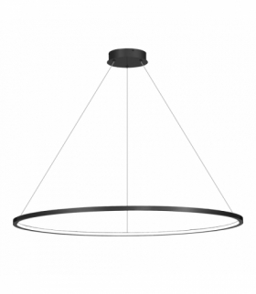 Lampa wisząca Saturno Black 65W LED, Neutralna 4000K, 3500lm, Milagro ML8864