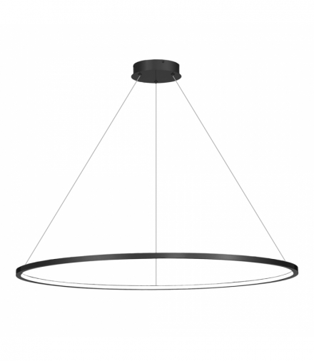 Lampa wisząca Saturno Black 65W LED, Neutralna 4000K, 3500lm, Milagro ML8864