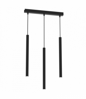 Lampa wisząca MONZA BLACK 3xG9 max 8W LED, Milagro MLP8840