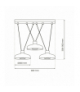 Lampa wisząca LINEA 3xGX53, Milagro MLP8820