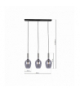 Lampa wisząca LUGANO SMOKED 3xE14, Milagro ML8814